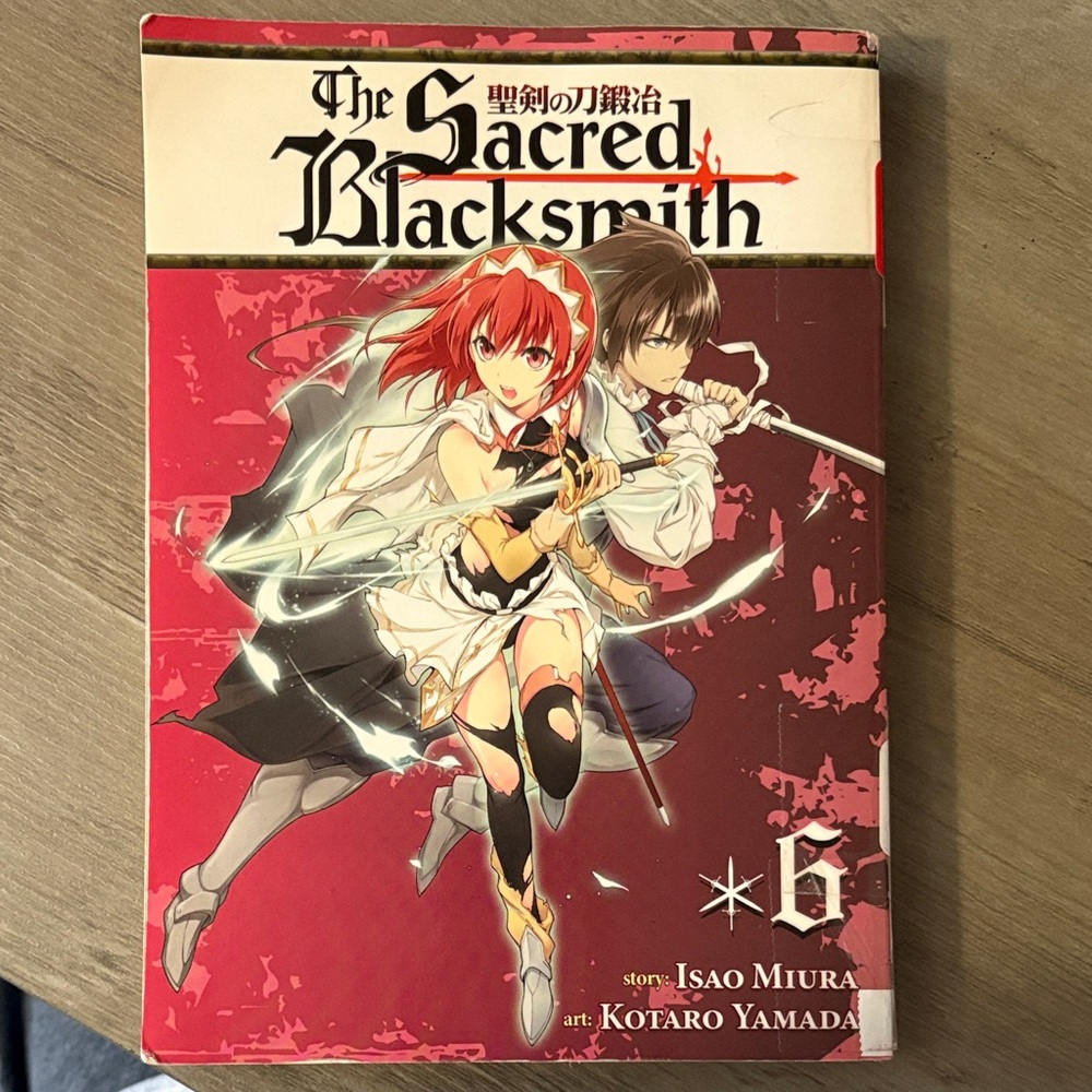 The Sacred Blacksmith Manga Volume 6 preloved